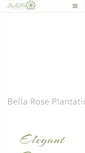 Mobile Screenshot of bellaroseplantation.com